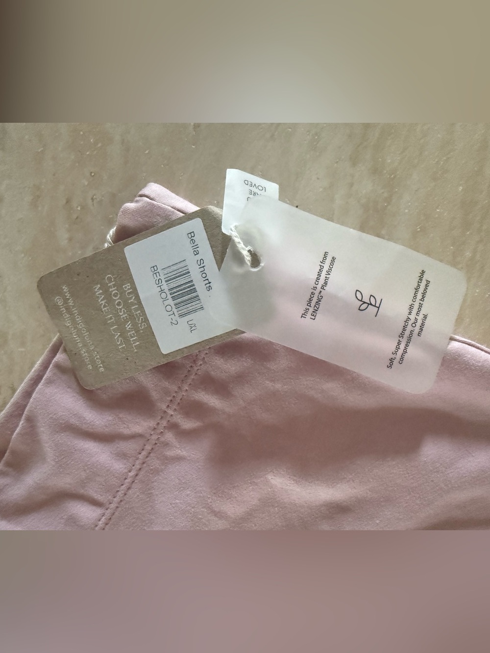 NWT Indigo Luna Bella shorts L/XL - Picture 2 of 2